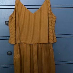 Mustard yellow romper